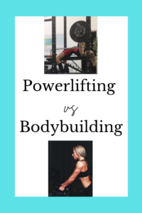 powerlifting vs bodybuilding